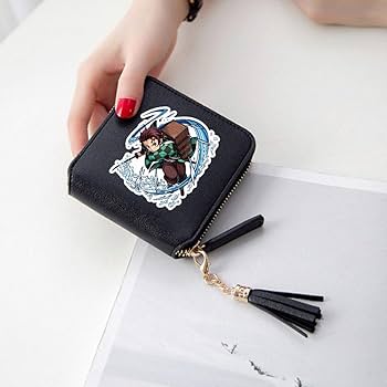 Amazon.co.jp: FANTTI 鬼滅の刃 二つ折り財布 財布 ミニ財布 小銭入れ
