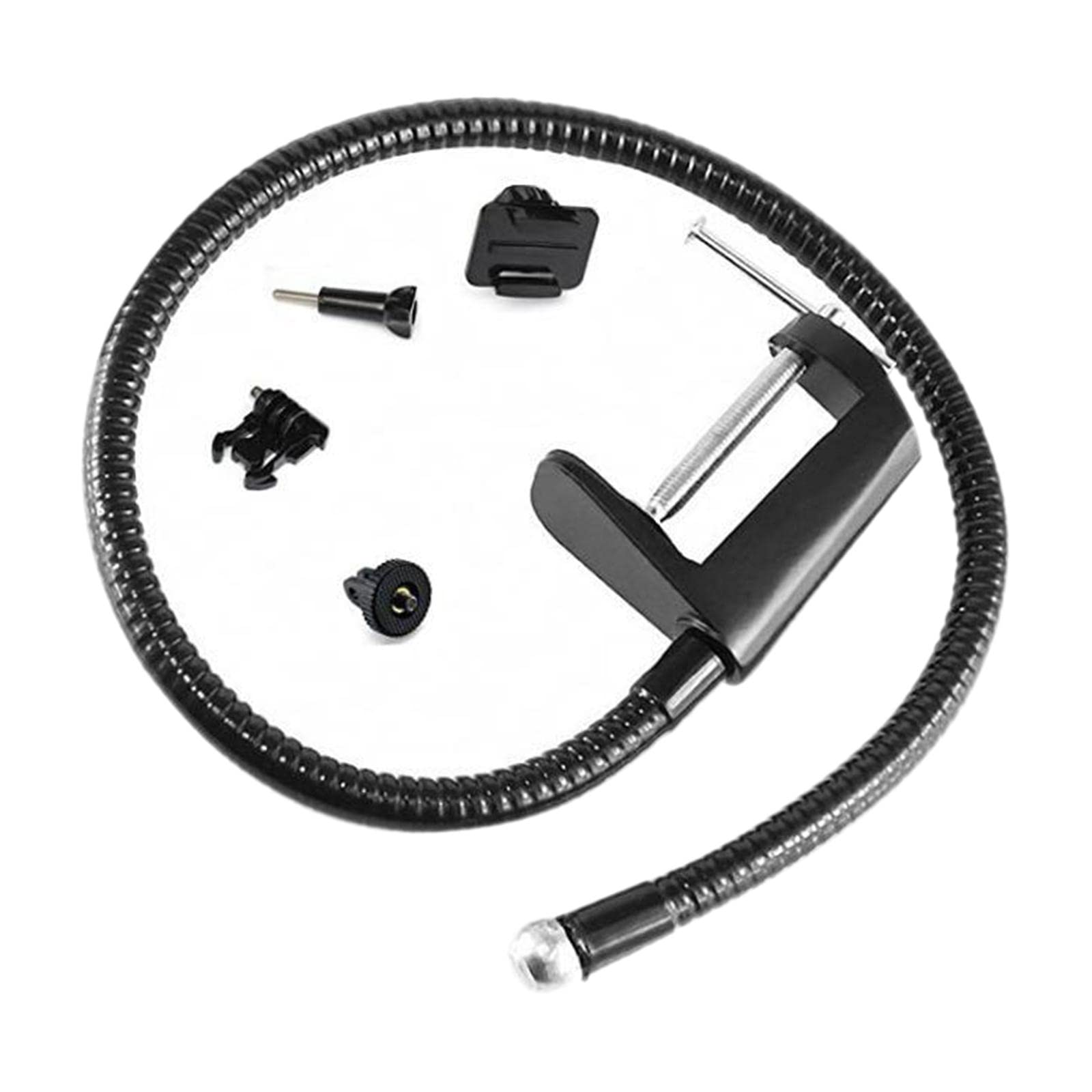 Adjustable Webcam Stand Camera Phone Holder Gooseneck Desk Mount 38cm Tube|Cameras & Photo | Tripods & Supports | Tripods & Monopods