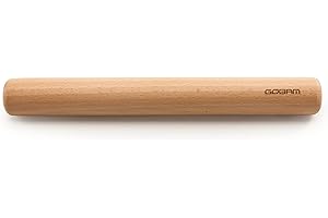 GOBAM Small Wooden Rolling Pin: Precision Dough Roller for Culinary Delights