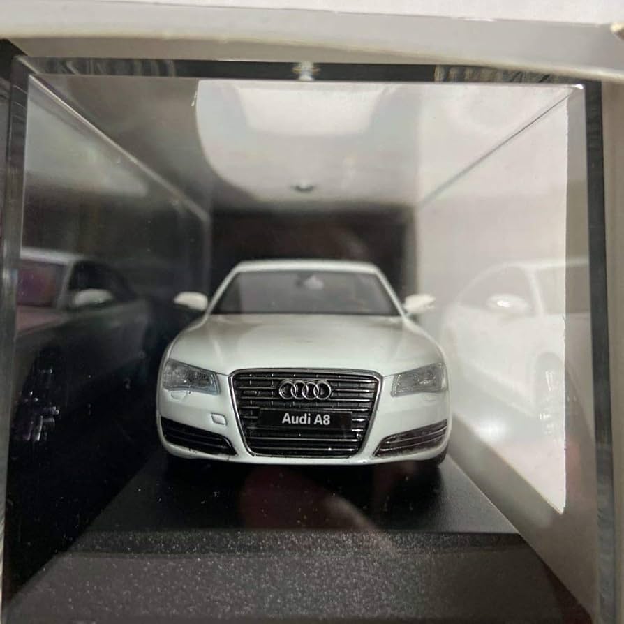 京商 アウディ A8 D4 ホワイト 1/43 モデルカー ミニカー Amazon | ミニカー 1/43 京商 アウディ A8 D4 ホワイト モデル