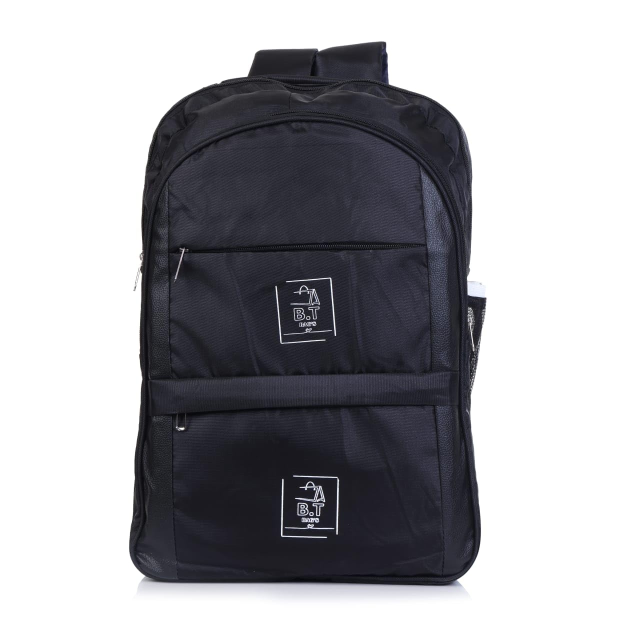 35L Water Resistant School & Laptop Backpack for Men & Women | Blue Casual Bag with 2 Compartments, Front Pockets & Side Bottle Holder-image-23