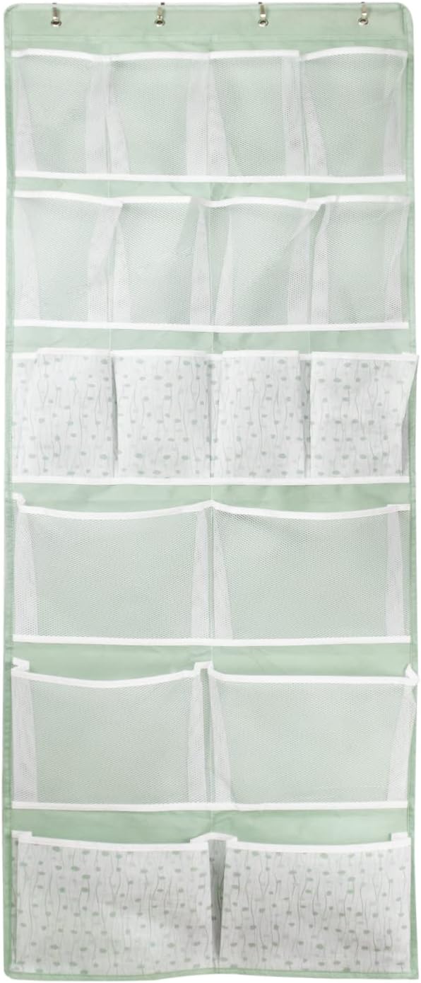 Over the Door Organizer with 4 Kinds of Pockets,Behind Door Shoes Rack,Back of C