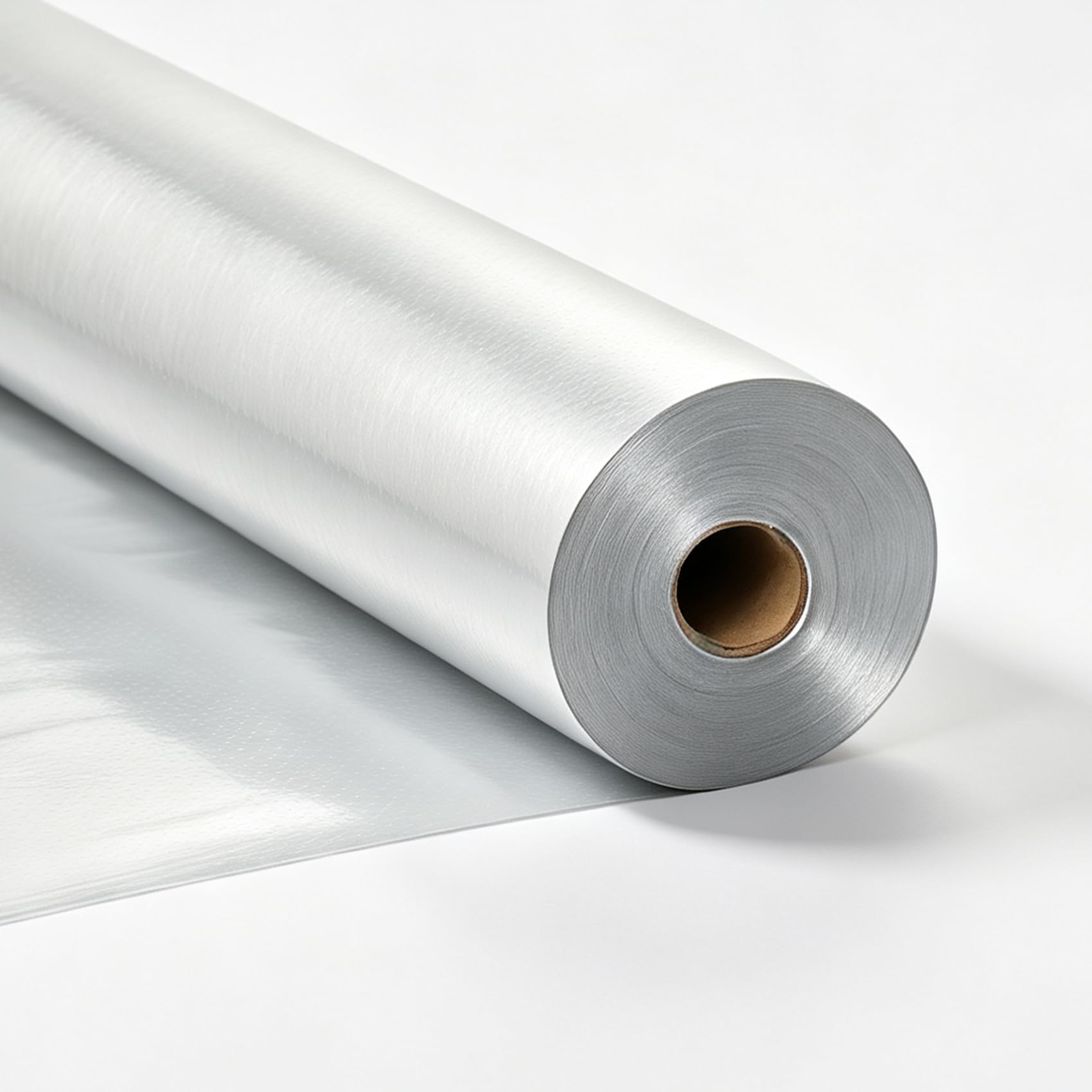 Radiant Barrier, Radiant Barrier Insulation Roll 1000 Sq Ft (250' x 4'), Perforated Breathable Double Foil Reflective Heat Shield, Reflective Aluminum House Wrap Thermal Roll, Attic Foil