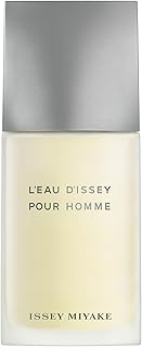 Issey Miyake - L'Eau d'Issey Pour Homme Eau de Toilette - Perfume de Hombre Amaderado y Acuático con Yuzu, Nuez Moscada y Sandalo - Fragancia Fresca y Sofisticada