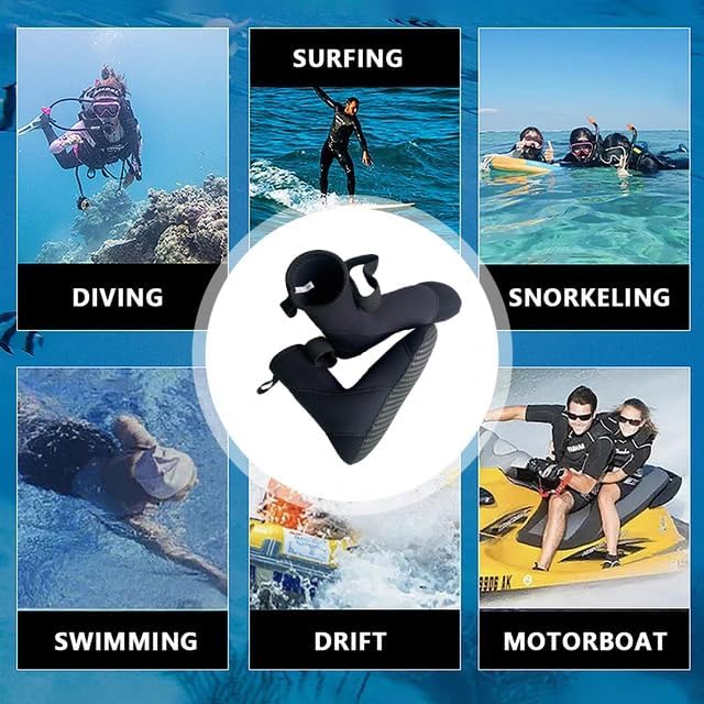 MYLEDI Neoprene 5mm Wetsuit Socks for Snorkeling Swim Beach Scuba Diving Kayaking Surfing - Image 6