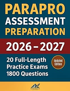 ParaPro Assessment Preparation: Study Guide with 20 Full-Length Practice Exams – 1800 Realistic Questions & Career Planning