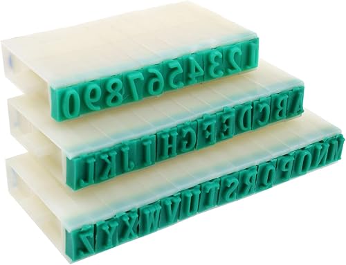 Miniatura 2 de 36 sellos alfanuméricos desmontables y plástico desmontable de tarjetas del alfabeto para hacer tarjetas de moda DIY Craft Scrapbook