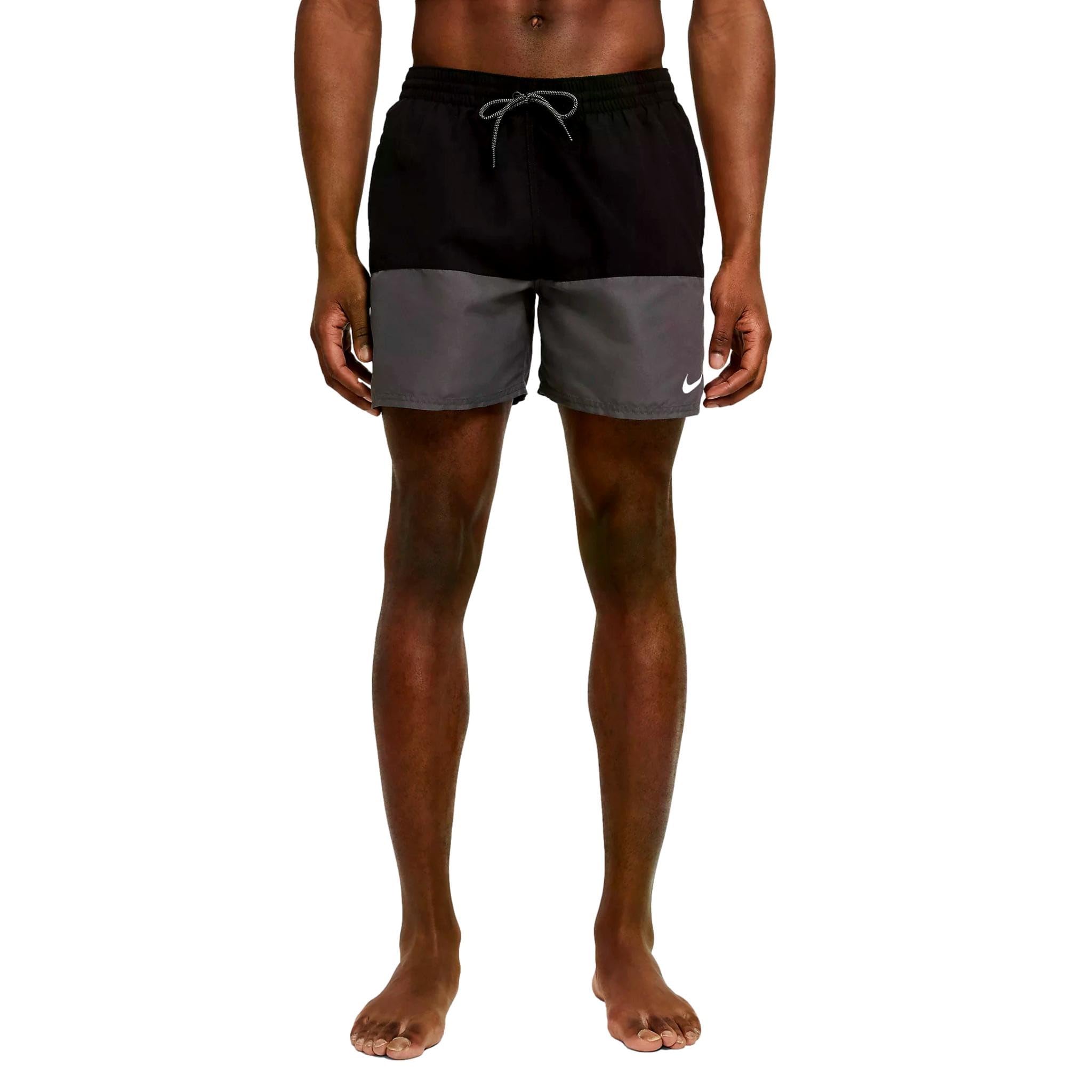 Nike Mens Split 5 Inch Volley Swim Short, Black, Size Xs, Men