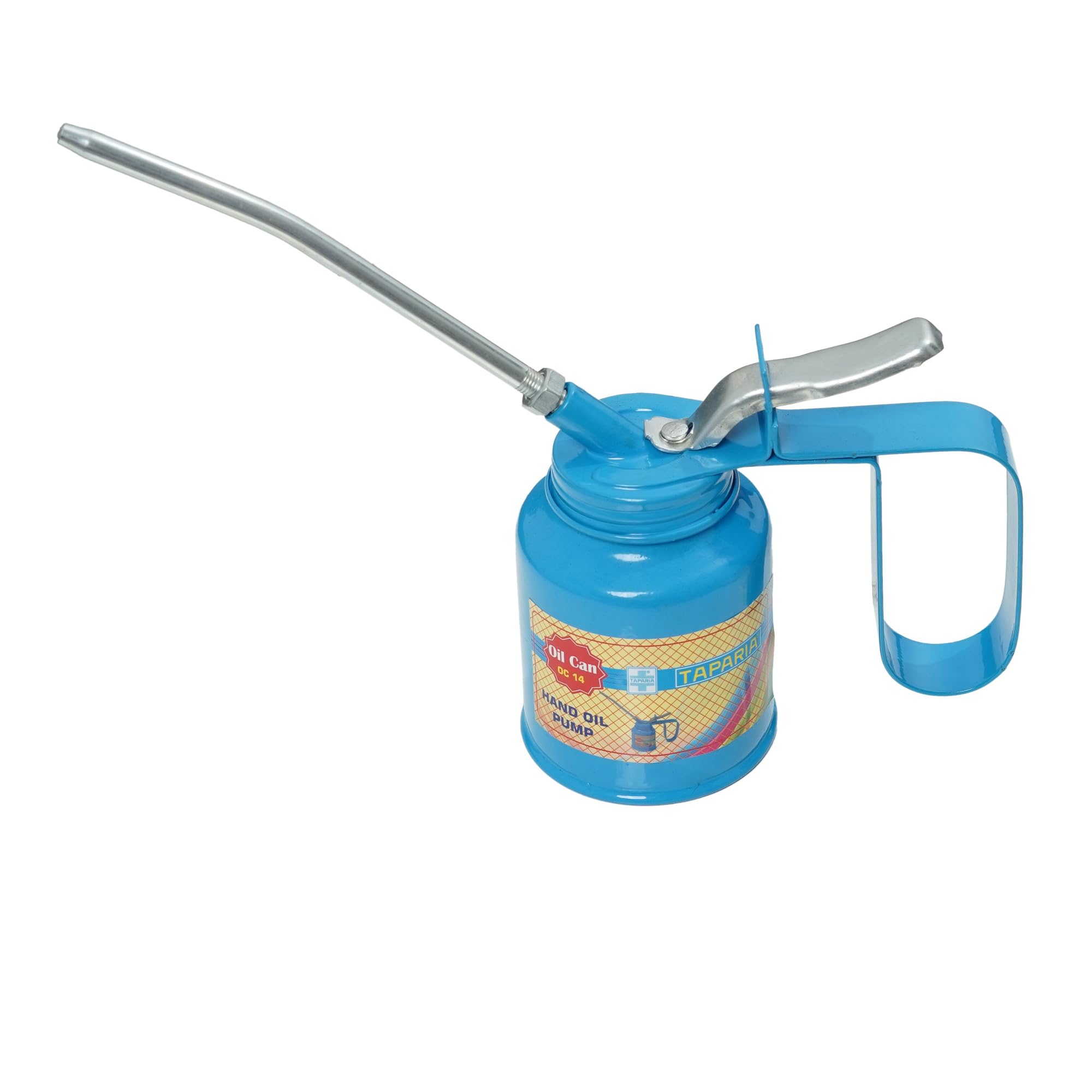 Taparia Metal Oil Can Wesco Type (Capacity-1/4 pint / 125cc, Spout Length-125mm)-Steel Ball Pump, Detachable Spout-Oiler for Bike Chain, Vehicle, Workshop & Automotive Use-image-6