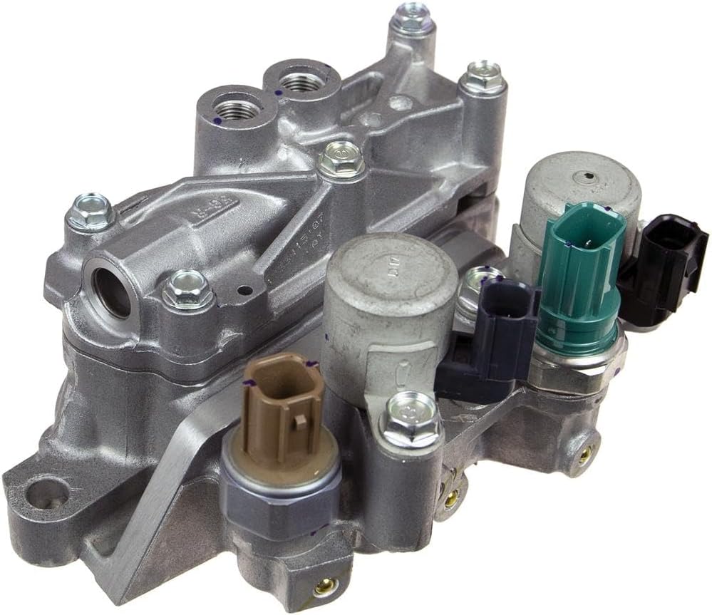 Rareelectrical Oem Grade Vvt Solenoid Compatible With 2013-2020 Acura Mdx Rdx Rlx Tlx Honda Accord Crosstour Pilot Ridgeline 3.0-3.5L V6 158205G0a01 Variable Valve Timing Oil Control Valve Brown