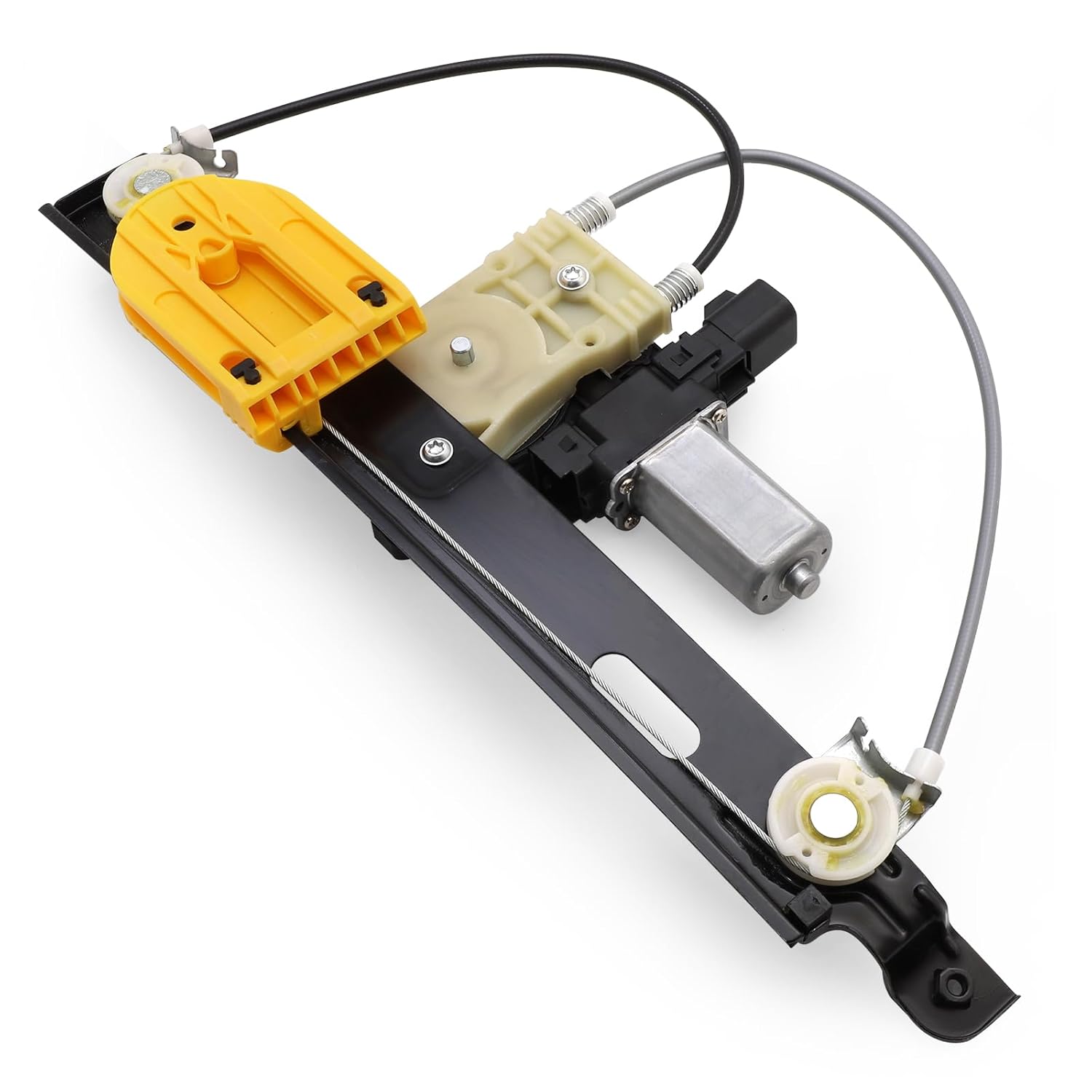 Rear Left Driver Side Electric Power Window Regulator Assembly with Motor Compatible with Jaguar XF 2009-2015 XFR-S 2013-2015 XFR 2010-2015 Replace C2Z26992