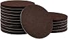 SoftTouch 16 Pack 3 Round Heavy-Duty Felt Pads – Non-Slip Furniture Protectors for Hardwood, Tile & Laminate – Scratch & Noise Reducing for Chairs, Tables, Couches Brown