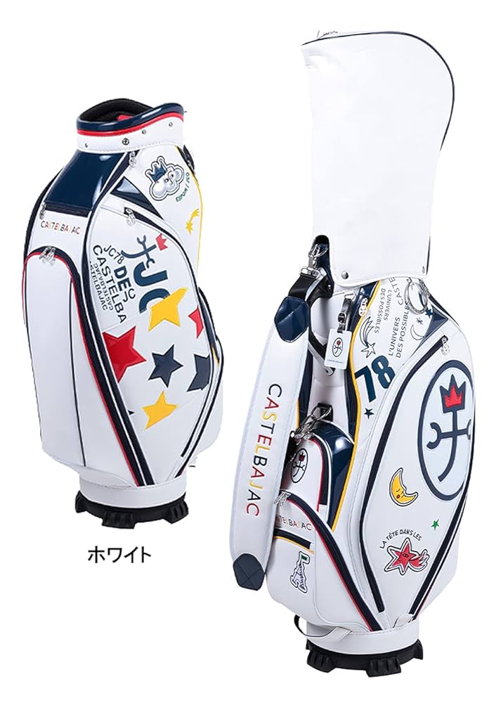 CASTELBAJAC カステルバジャック キャディバッグ ホワイト エナメル 楽天市場】カステルバジャック CASTELBAJAC 9.0型 キャディ