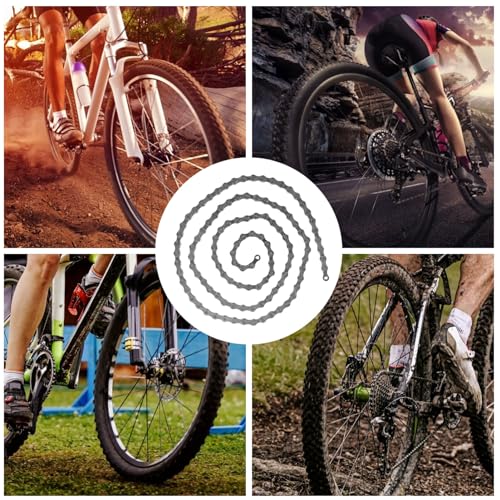 Chaîne de vélo de remplacement VTT en métal robuste POPETPOP