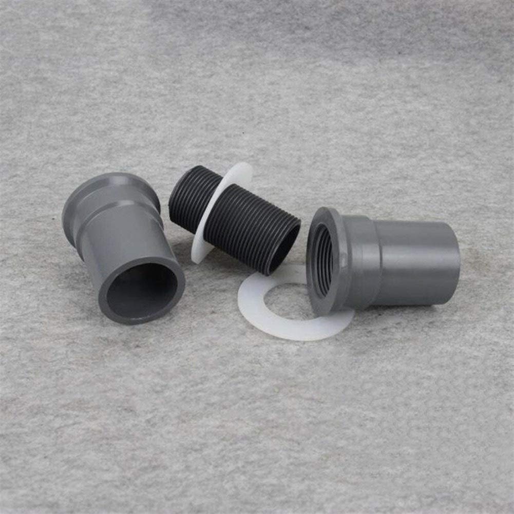 Accesorios para tuberías de riego, Conector de Tubo PVC, Manguera 20-50mm for Accesorios riego por Goteo pecera, latón