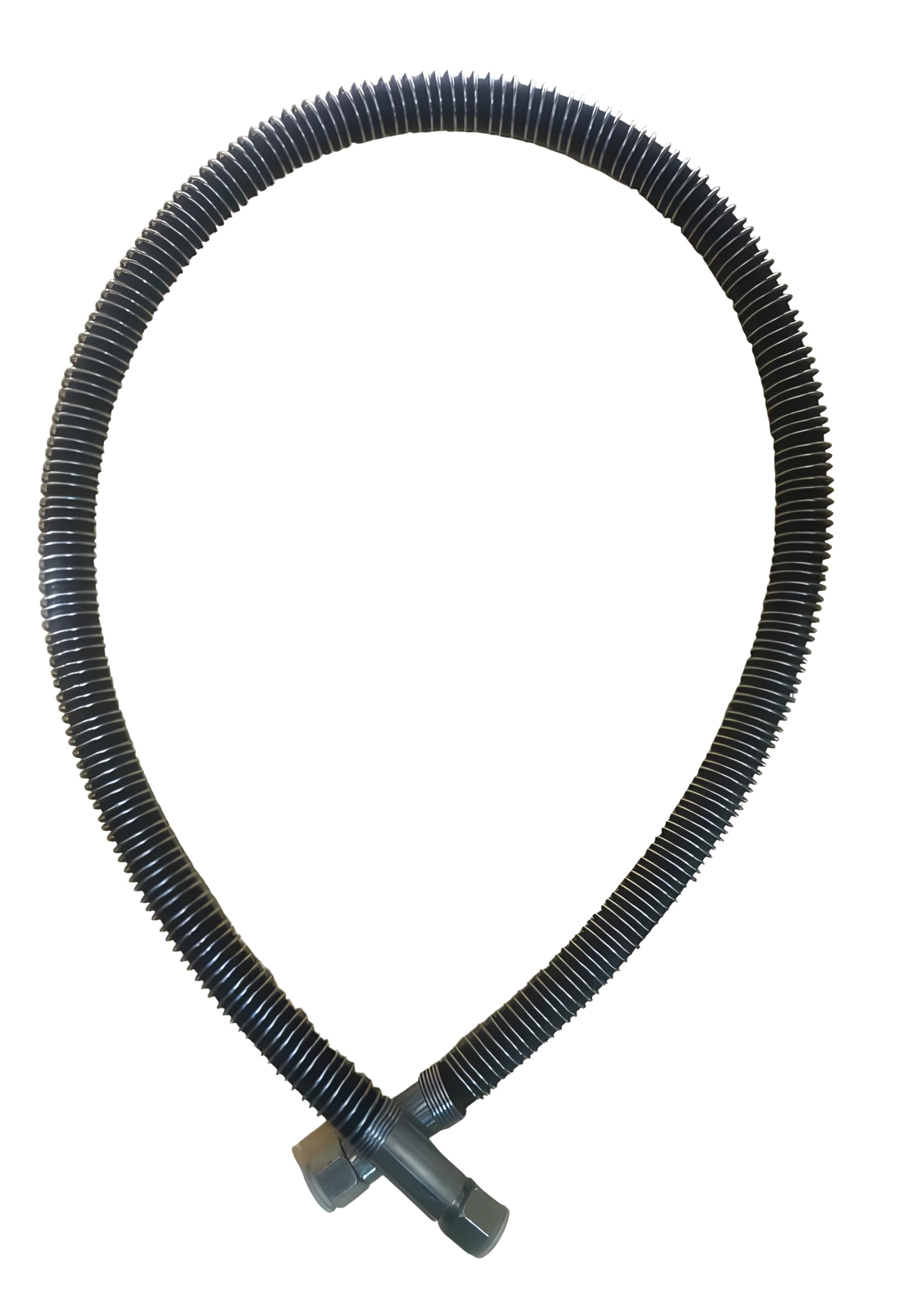 Alpha advance system 1/2" spiral breaker hose assembily with spring use for jcb and earthmoving equipment