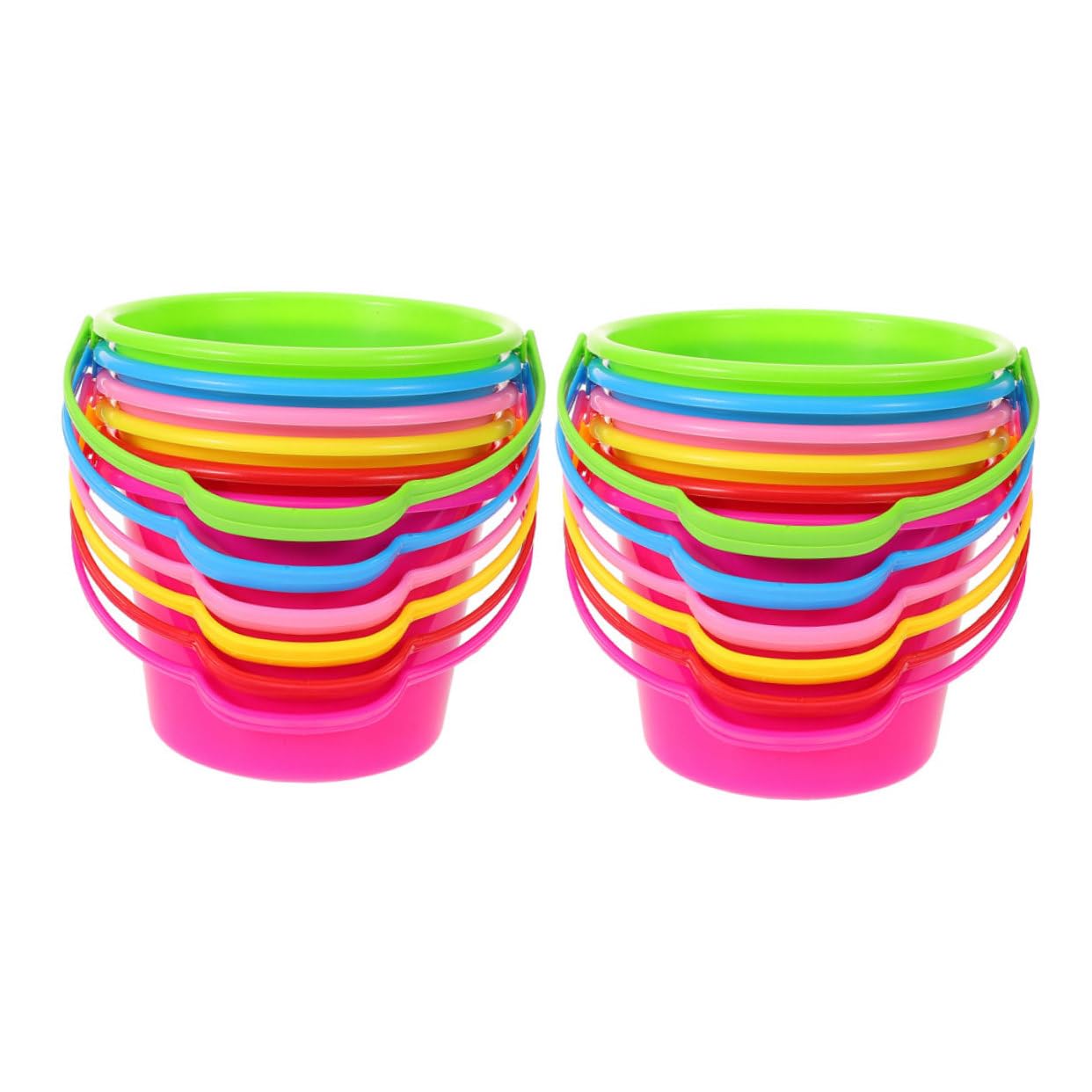 Secchiello Mare Ragazzo Ragazza Set 12 Pezzi Abs per Giochi Spiaggia