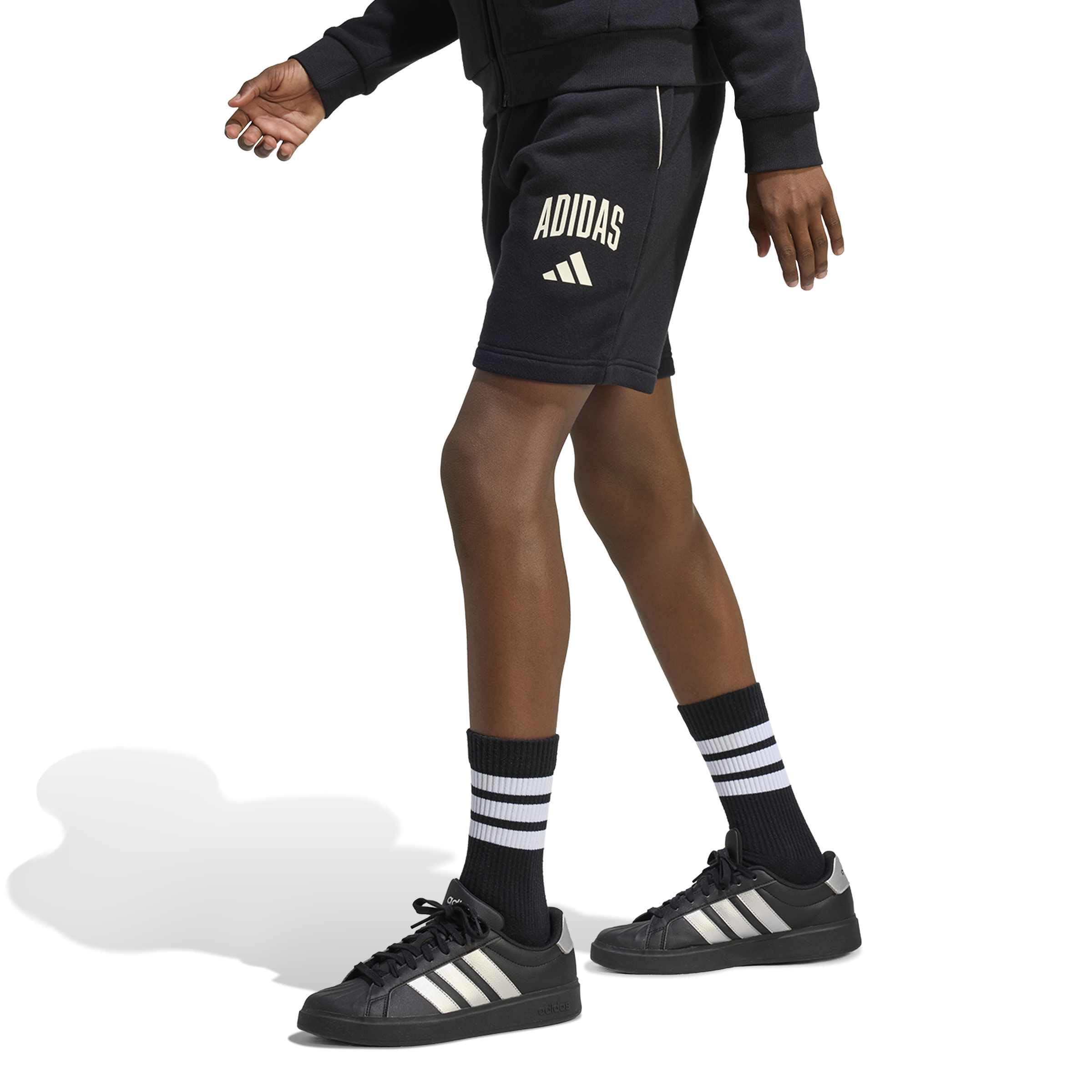 Adidas Seasonals Collegiate Typography Short Shorts Hybride Mixte Enfant
