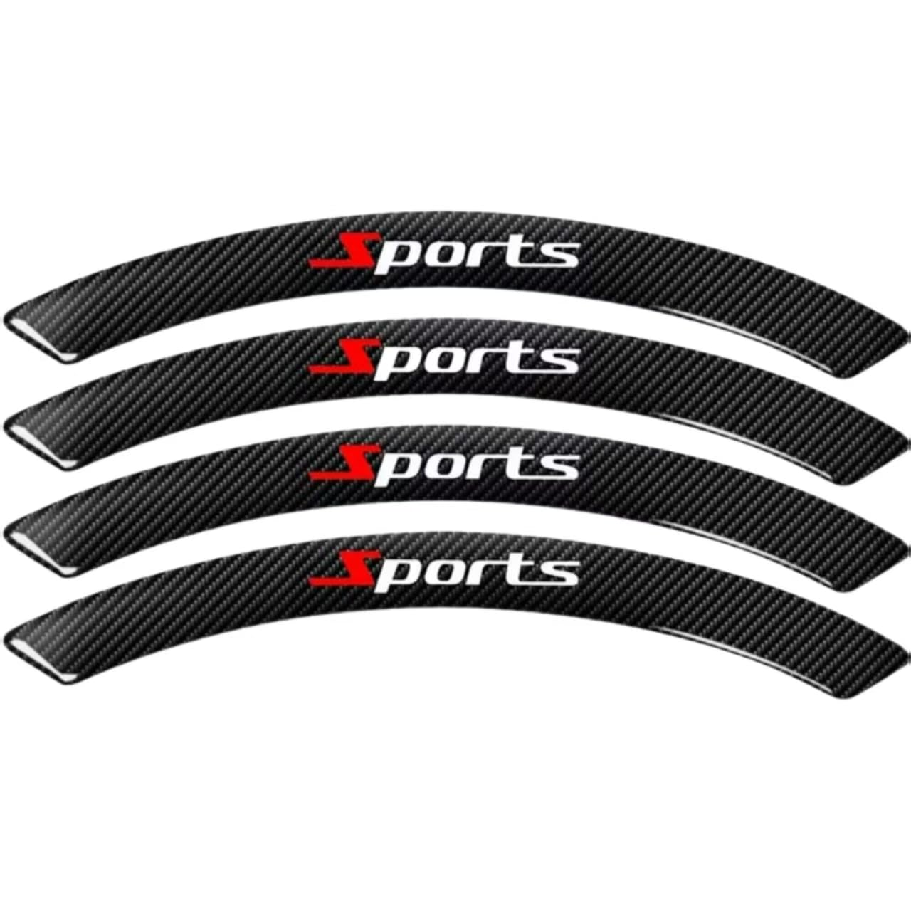 ONEMAJI 4 Pcs Wheel Arch Trim for FIAT Tipo Schrägheck 357 I 2016-2020, Mudguard Flare Protector Strip Mud Guard Guarding Edge Anti Scratch Protection Stick