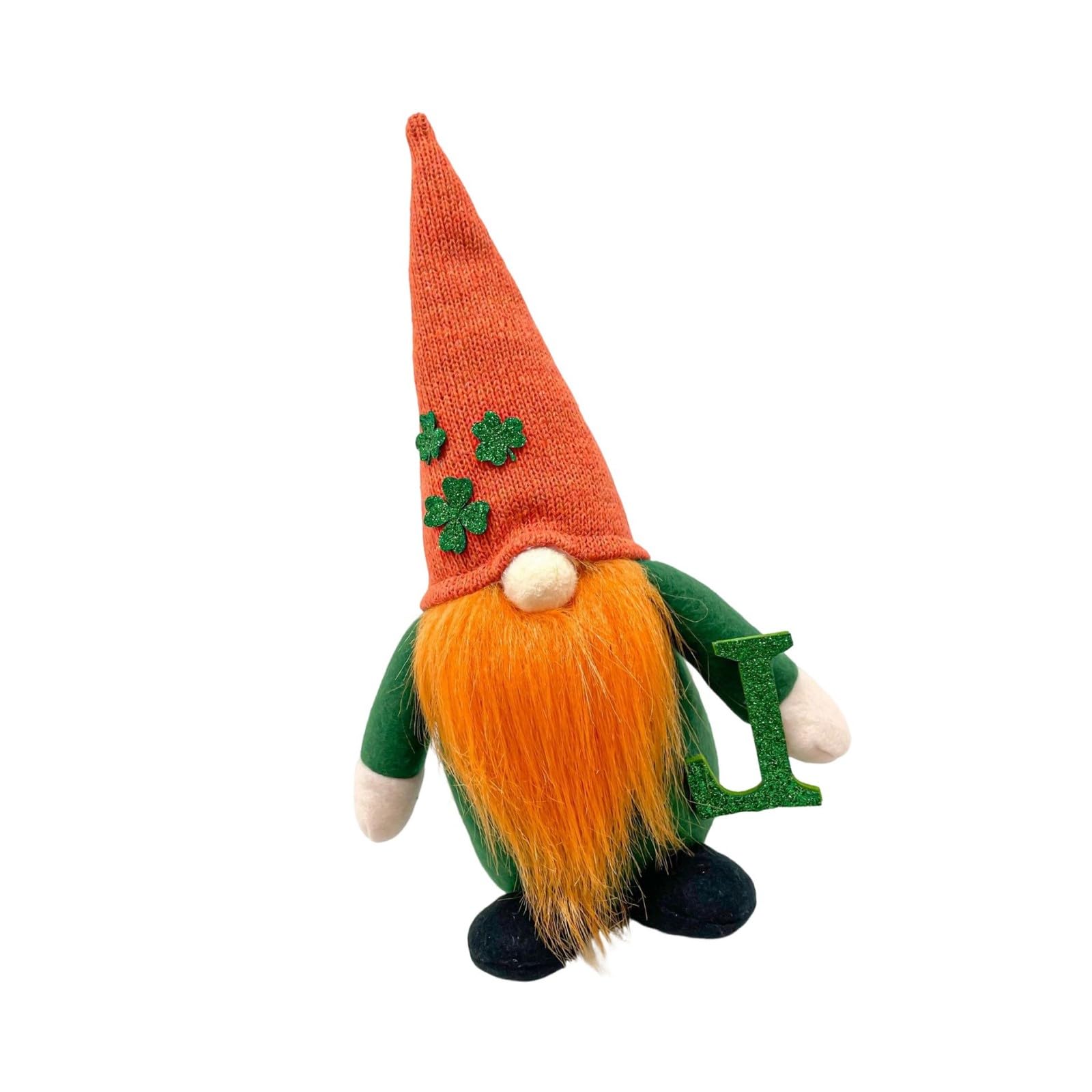 Shntig Shamrocks Design StPatricks Day Gnomes Doll Lovely Dwarf Doll Home Decoration for Irish Day Celebration Stpatricks Home Decoration