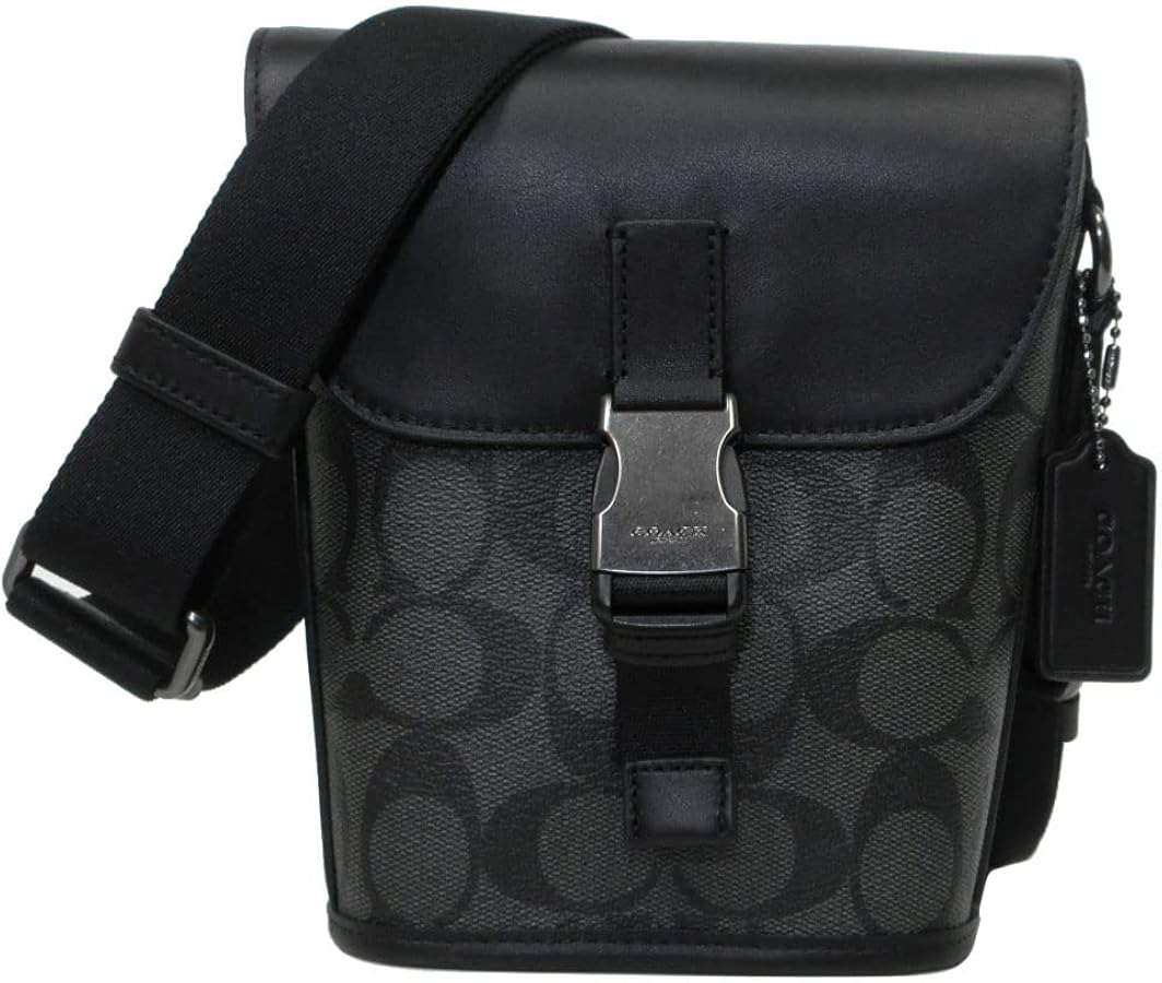 Amazon | COACH バッグ ショルダーバッグPVC シグネチャー トラック