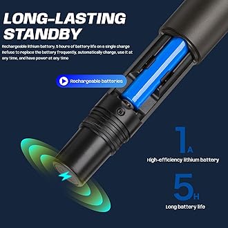 BEKBOES Professional Dual Dynamic Handheld UHF Wireless Microphone System, Magnetic Inductive Wireless Charging, 165ft Range for Home Karaoke/Meeting/Party/Church/Wedding