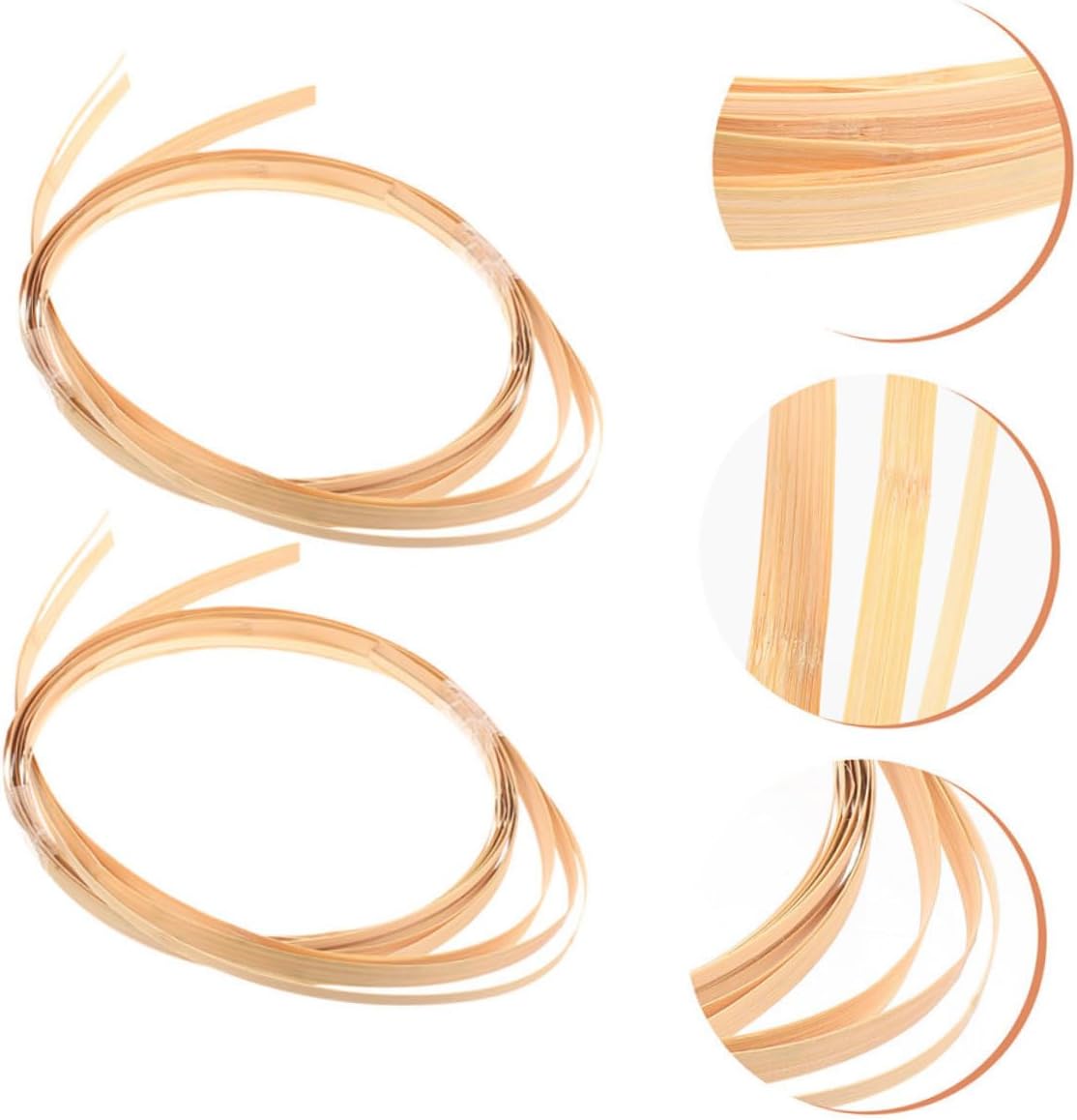 DIYEAH 2 Bundles Strips Weaving Hand Basket Materials DIY Craft Baskets Cane Webbing Strips
