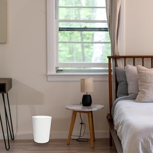 Miniatura 2 de DAJITRE Cubo de basura pequeño de 1.8 galones, papelera de reciclaje de perfil delgado para espacios compactos, baño, oficina, dormitorio, cocina