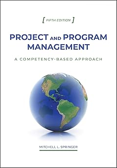 Project and Program Management: A Competency-Based Approach, Fifth Edition-Wow! eBook