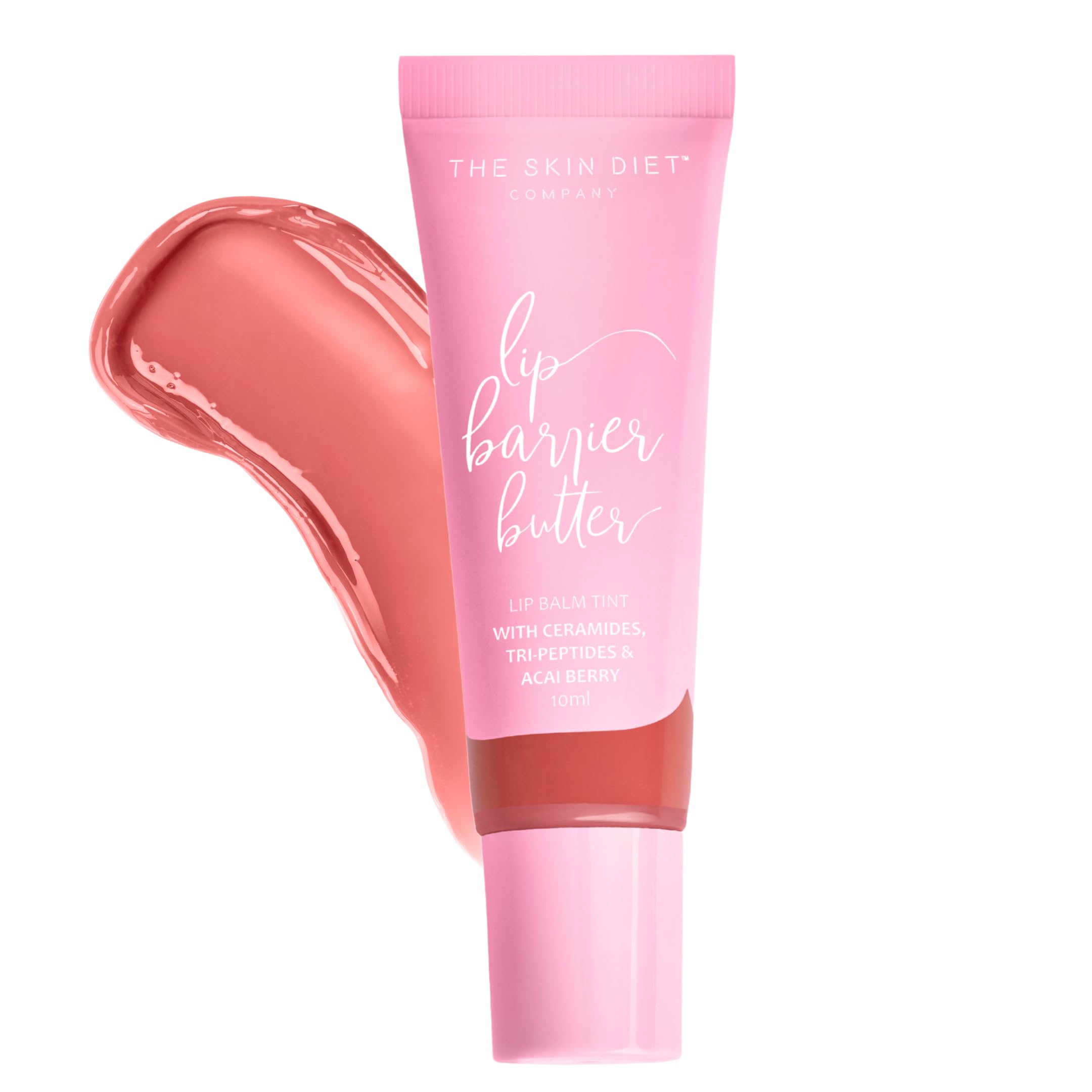 The Skin Diet Company Lip Balm (Betty's Bliss) | Tinted Lip Balm for Dark & Pigmented Lips | Hydrating, Plumping & Nourishing Formula | Intensive Repair with Ceramides, Tripeptides, Shea Butter & Cupuacu | 10ml-image-49