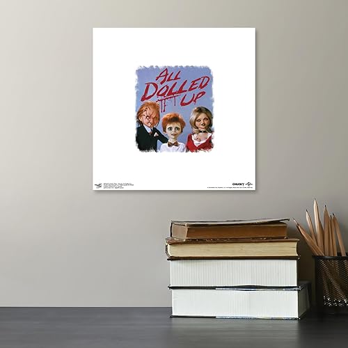 Miniatura 4 de Trends International Gallery Pops Child's Play - Póster de pared de Chucky All Dolled Up, 12.00 x 12.00 pulgadas, versión sin marco