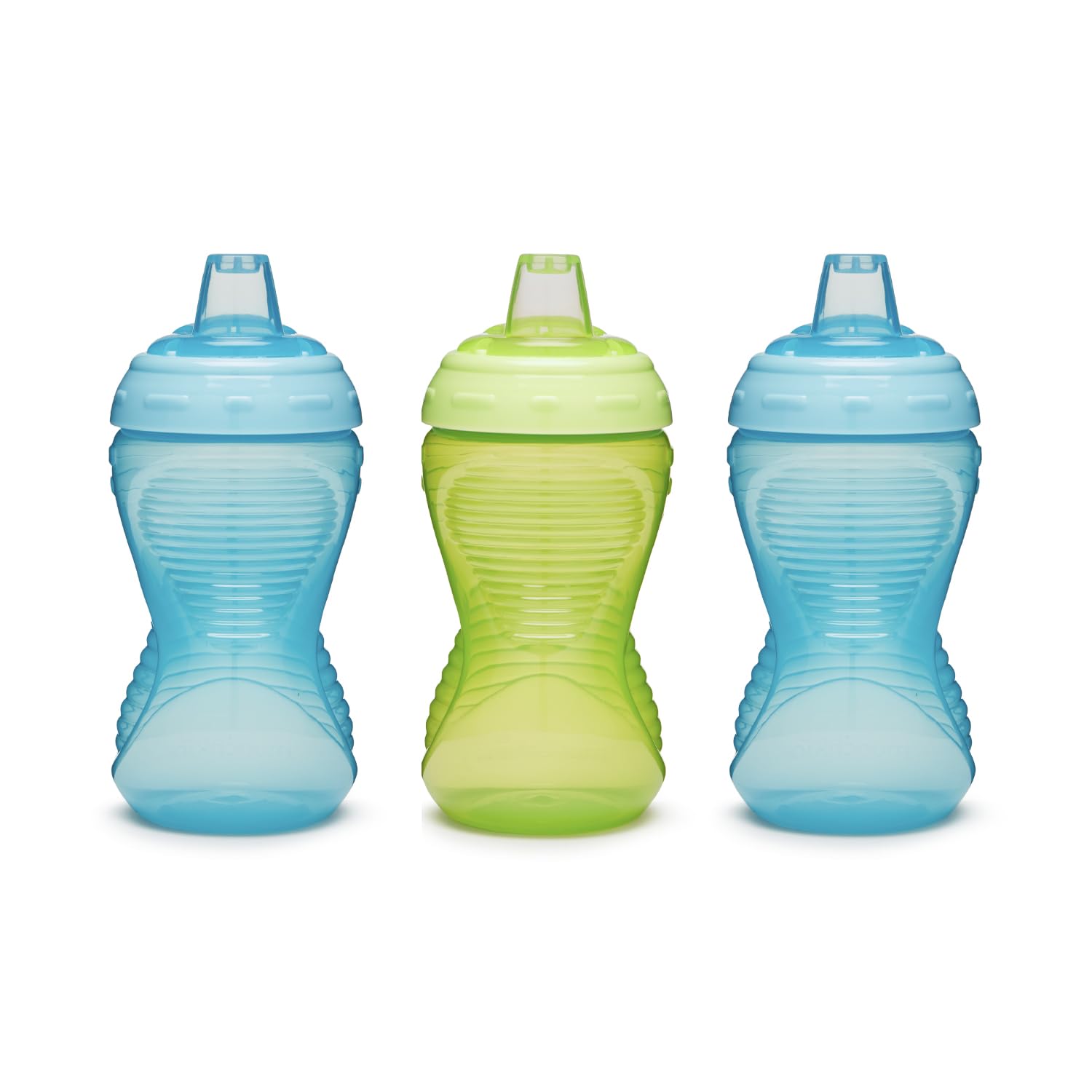 Munchkin Mighty Grip Cups, 296ml, Blue & Green, 10 oz - Image 4