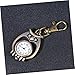 Imagen de WRITWAA 3piezas Reloj De Bolsillo Vintage Forma De Búho Llavero Creativo Accesorio Práctico y Duradero para Uso Diario y