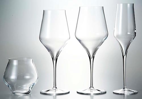 Miniatura 10 de Luigi Bormioli Supremo 1128102 Pinot Noir - Copas de vino sin tallo, 15.25 onzas, transparentes, 1128102