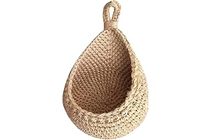Woven Wall Hanging Planter for Indoor Plants