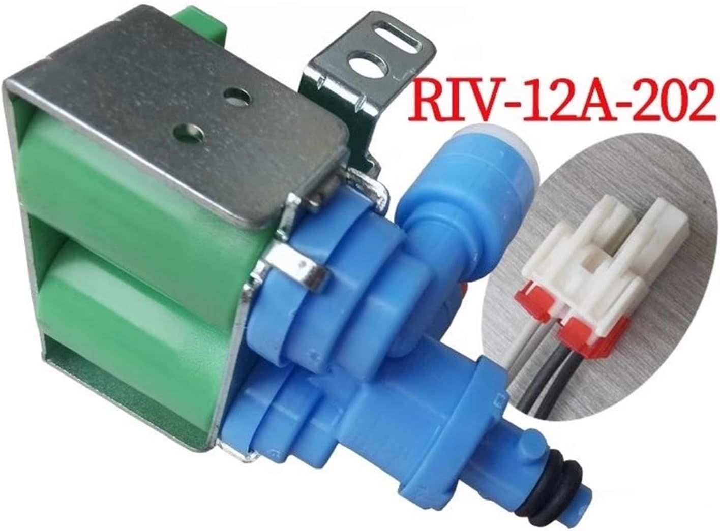 Refrigerator Ice Making Inlet Valve Solenoid Valve RIV-12A-202 DC24V 24W Parts, Compatible For LG