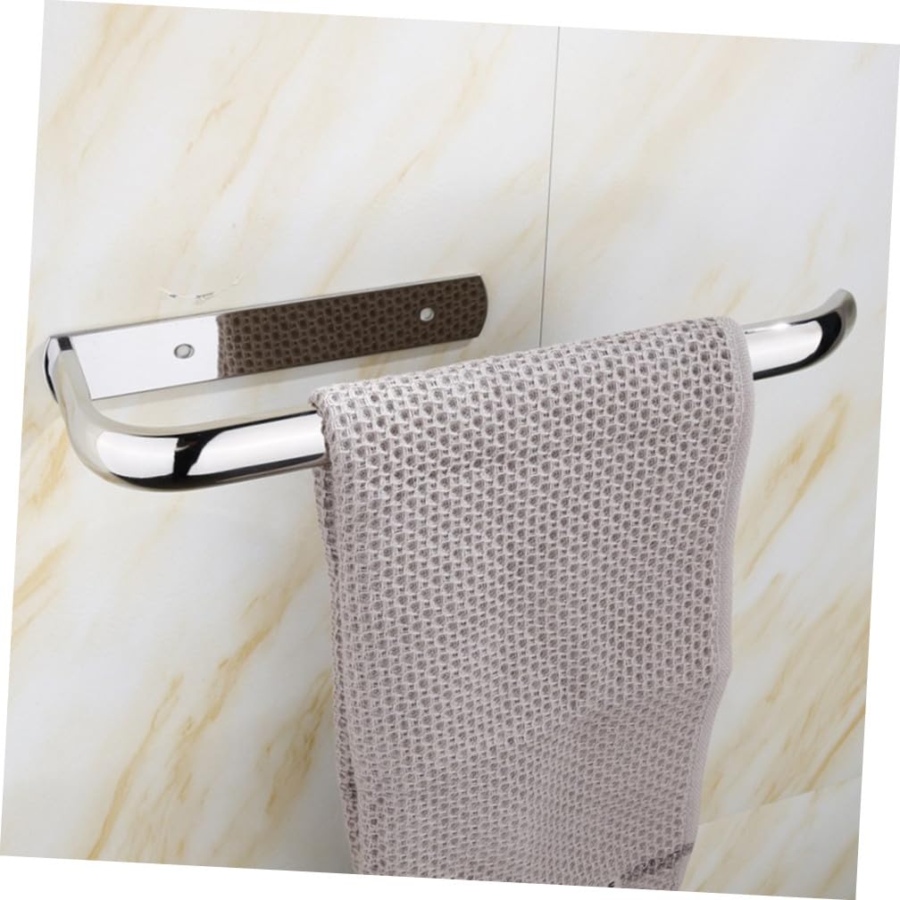 Porta Asciugamani di Carta in Acciaio Inox Argento, Barra Singola
