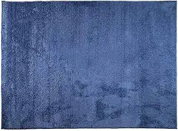 Tapete Para Quarto,sala,escritório 1,00 X 1,50 Pelo Macio. (Azul)