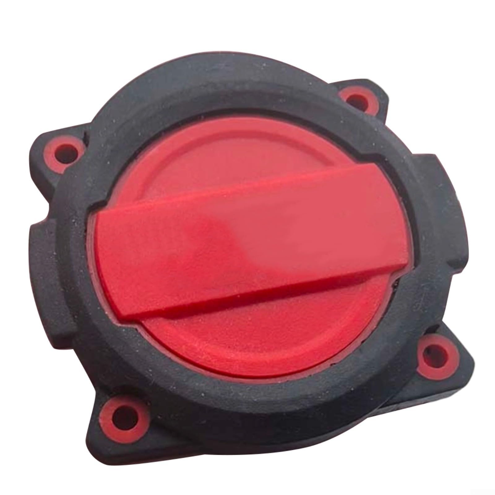 AIKEOU Rotor End Cap, for 3404-20, for IMPACT Wrench, Metal Plastic Service Assembly Replacement Part, Red Black Accessory, for 18V Power Tools Repair Power Tool, Repair Component
