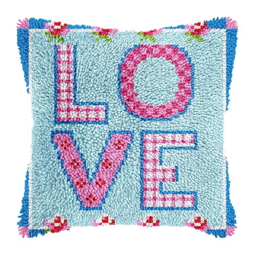 Coussin noué Noël Love Kingsea oreiller canapé décoration intérieure tressée