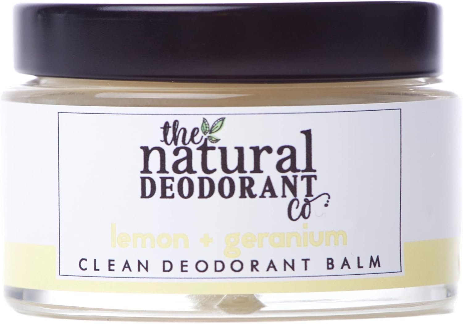 The Natural Deodorant Co, Clean Deodorant Balm Lemon & Geranium 55g, Aluminium Free, Plastic Free, All Day Protection The Natural Deodorant Co, Clean Deodorant Balm Lemon & Geranium 55g, Aluminium Free, Plastic Free, All Day Protection