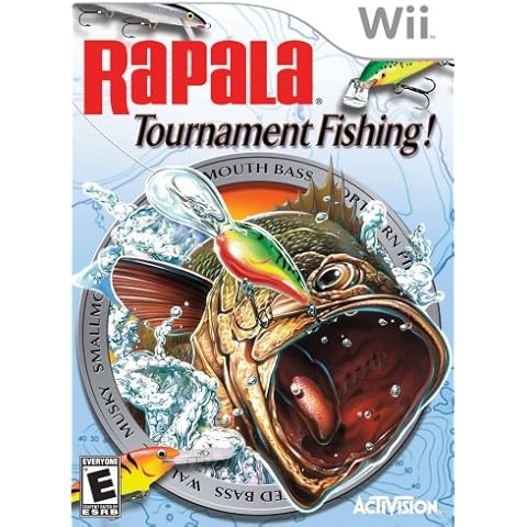 Rapala Tournament Fishing for Wii Games Cover