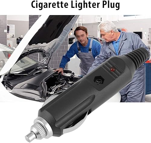 Miniatura 2 de 5 unids encendedor de cigarrillos DIY conector, enchufe de encendedor de cigarrillos, enchufe de encendedor de coche macho, 12V 24V 5A accesorio de