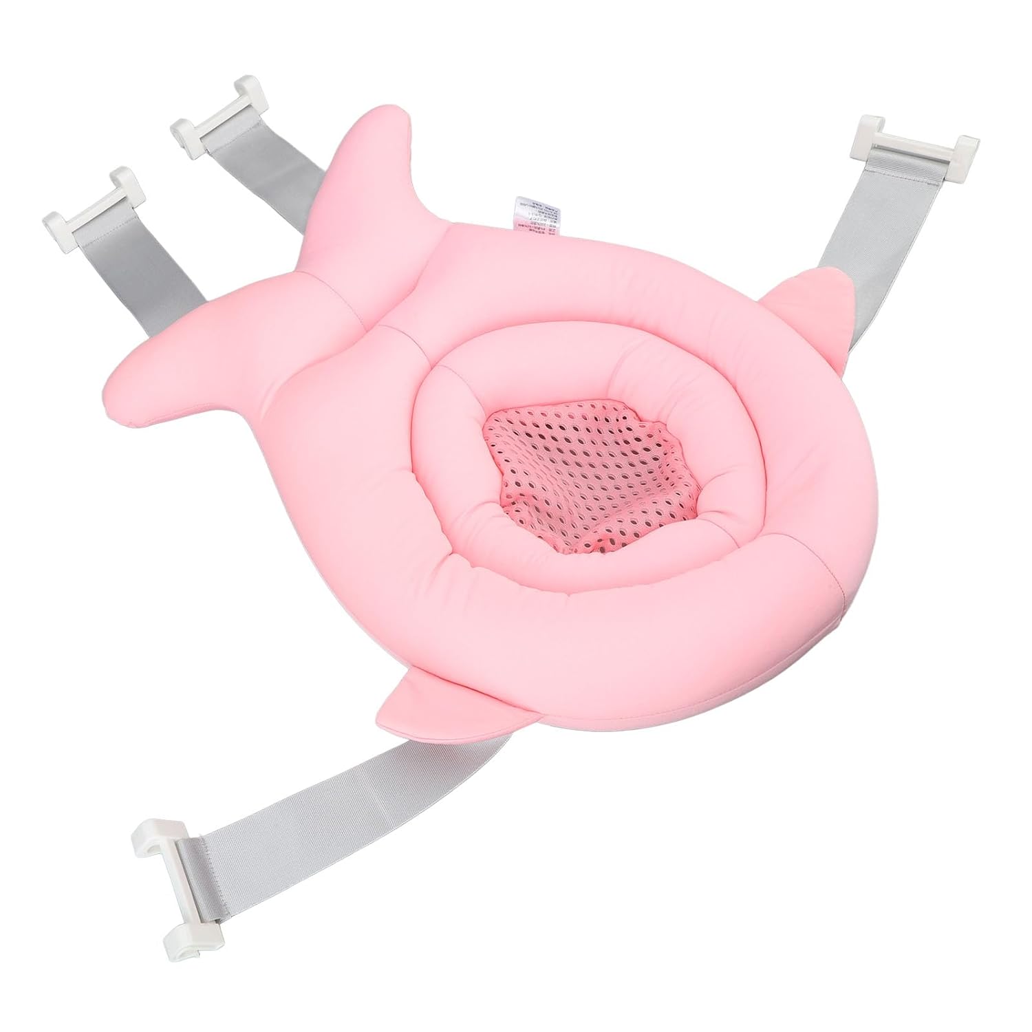 Baby Bath Pad, Baby Bath Support Cushion,Quick Drying Lightweight Baby Bath Cushion Pad for Newborn Infant (粉色)