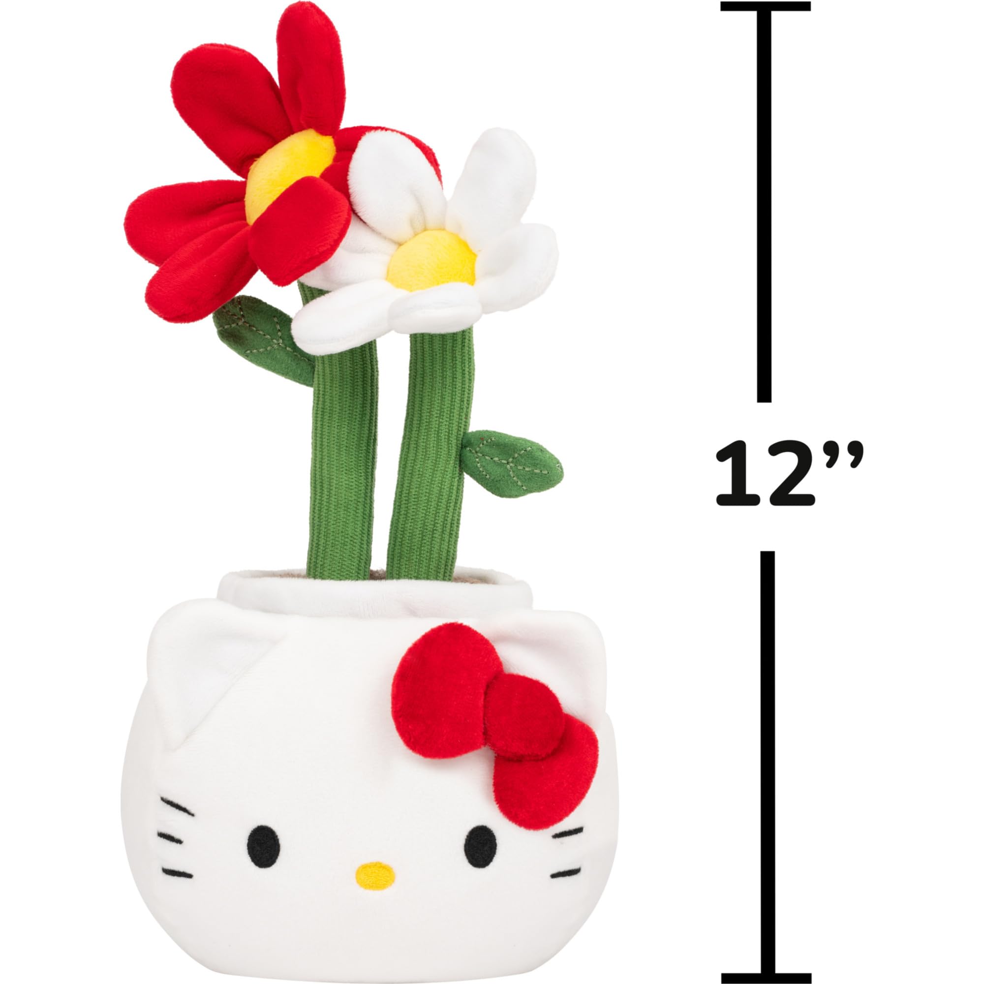 Jazwares Greenhouse by Russ 12-Inch Hello Kitty® Daisy Plush