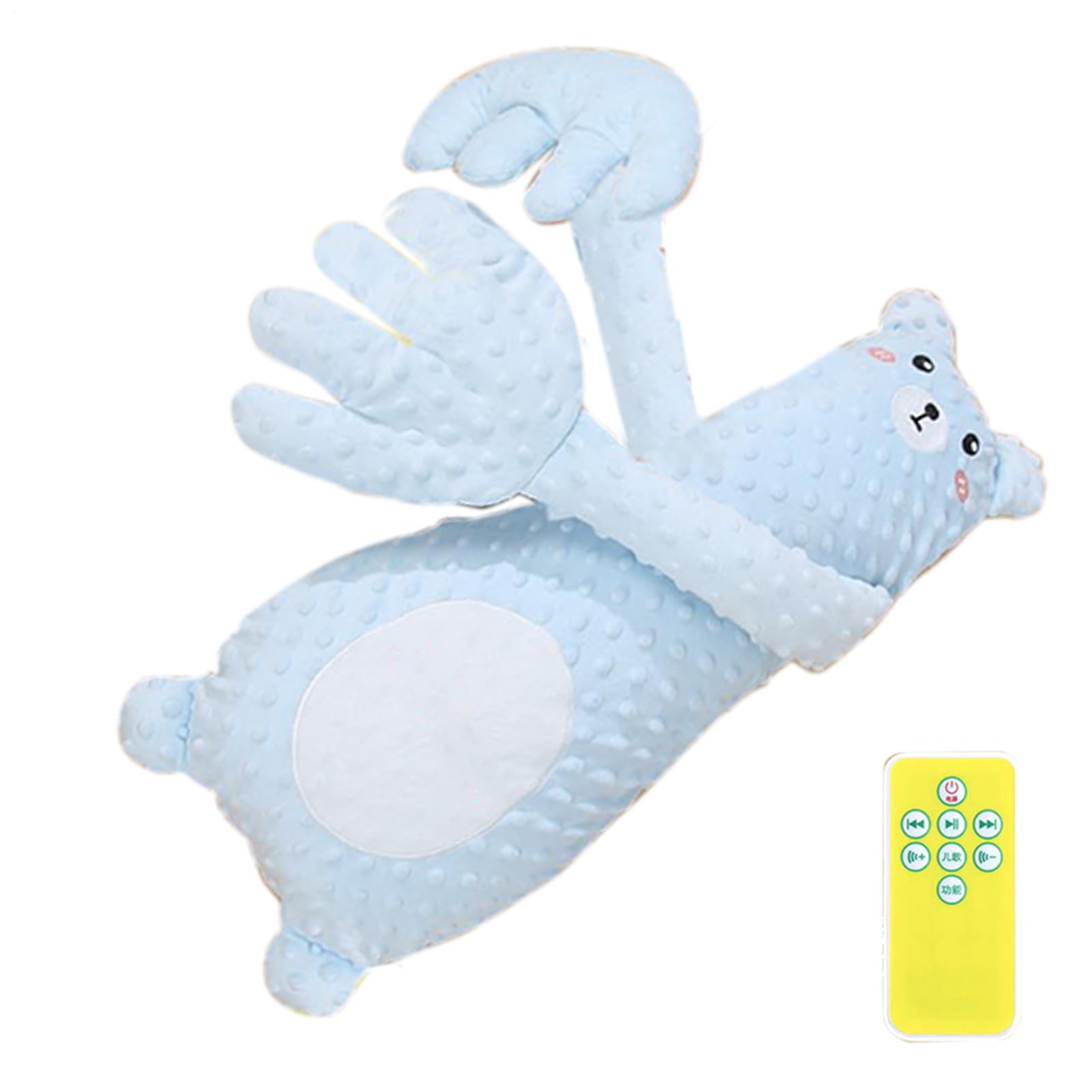 Mano de Palma calmante para bebé, Ayuda para Siesta con Control Remoto, Control Remoto, Mano de Palma Relajante para Cochecito, Cuna, Dormitorio, Dormir