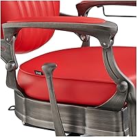 Vista 7 de Silla de peluquería resistente para hombre, silla hidráulica Vanquish