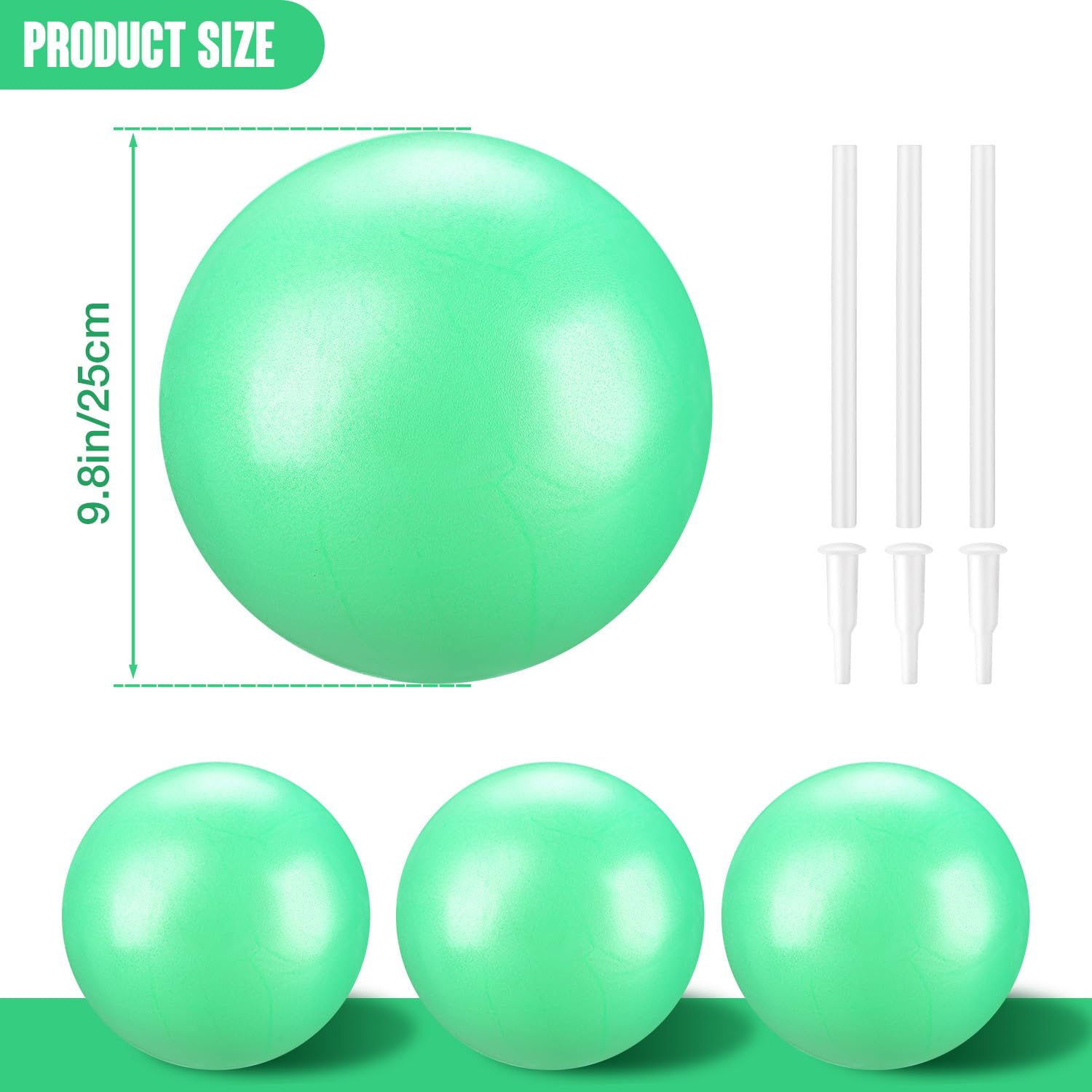 Arm Action Drill Ball 3PCS Baseball Connection Balls - 9.8 Inch Swing ...