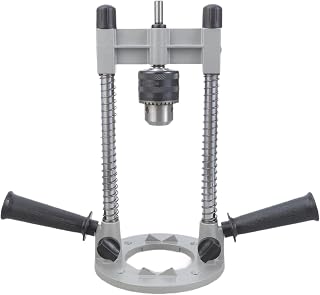 BIBABLYKE Professional Portable Drill Press Guide for Angled and Straight Holes Featuring ½ Inch Accuracy Chucks Systems