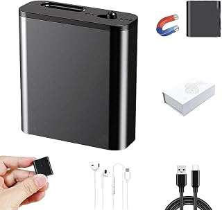 Recordix Magnetic Voice Recorder, Mini Magnetic Voice Recorder with Playback, Smart Voices Recorders Magnetics, Portable Digital Recorders for Lectures, Meetings, Interviews, and Travel (8GB)